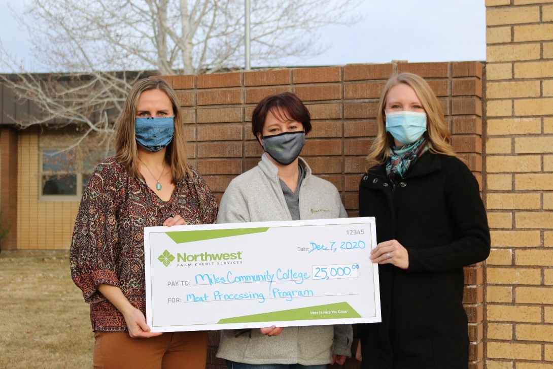 Meat Processing $25k Gift from Northwest Farm Credit Services 