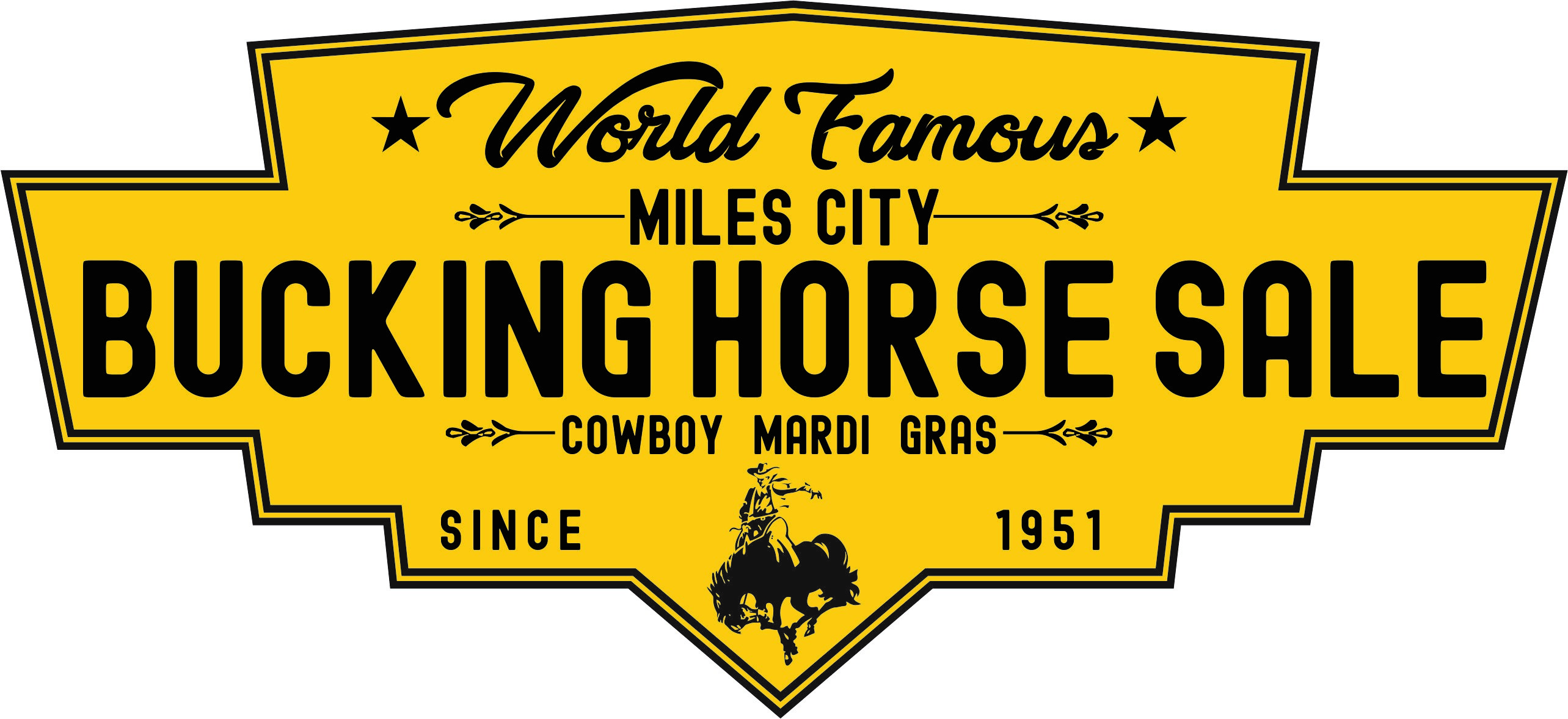 Buckhing Horse Sale Logo