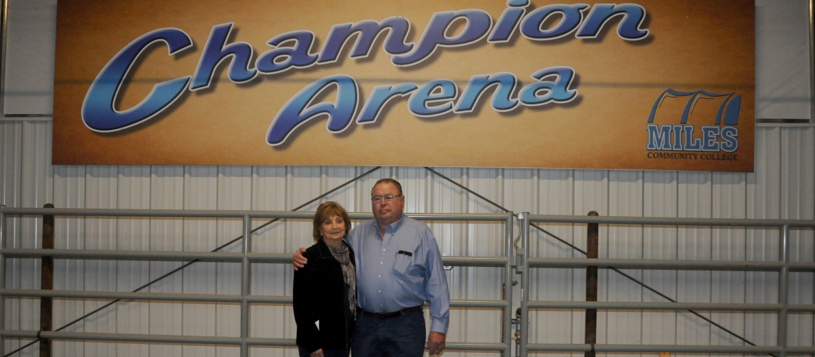 Ag Advancement Center Champion Arena dedication