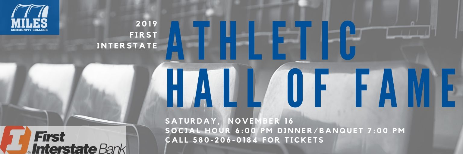 Mcc News 2019 Athletic Hall Of Fame Miles Community College